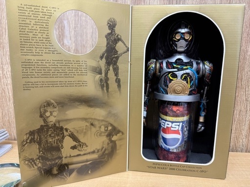 スターウォーズ ペプシ サウンドボトルキャップ C3PO 完全未開封 PEPSI