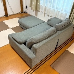 【一時募集中断します。】2.5人掛けソファー譲ります。の画像