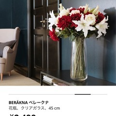 IKEA 大きな花瓶 45cm ベレークナ
の画像