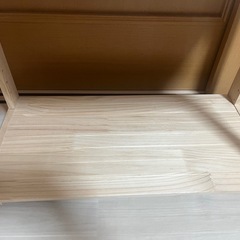 ニトリ　パインラック(2段)の画像