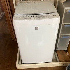 Hisens4.5kg  洗濯機の画像