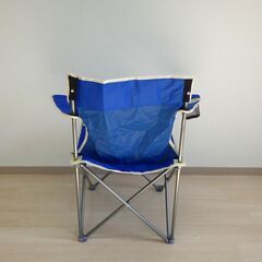 アウトドアチェア（ブルー）【小金井市民限定】（小金井市再生家具）品番：09-02-10 ※新規優先の画像
