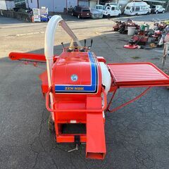 軽トラ貸し出しOK 現物確認歓迎 整備済 稲や麦の脱穀に 全農 ZH400 クボタ HH400 5馬力 自動 脱穀機 ハーベスタ 厚木市 引取限定の画像
