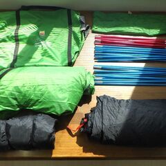 トンネルテント（６人用）【小金井市民限定】（小金井市再生家具）品番：09-02-13 ※新規優先の画像