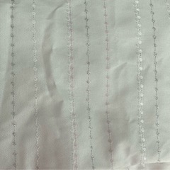 ニトリ　レースカーテン　シズク　100×108の画像