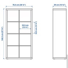 KALLAX カラックス IKEA イケア シェルフユニットの画像