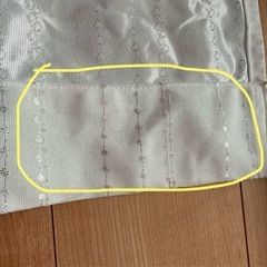 ニトリ　レースカーテン　シズク　100×108の画像