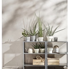 【美品】IKEA スチール棚  ヒュッリスの画像