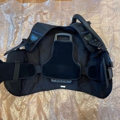 スキューバー　ウェットスーツ　ベスト　SAS  日本製　中古　の画像