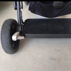 KATOJI 2人乗りベビーカー　レインカバー付の画像