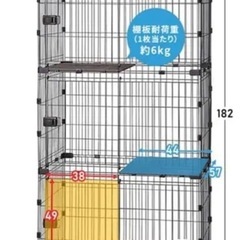 アイリスオーヤマキャットゲージ給水器セットの画像
