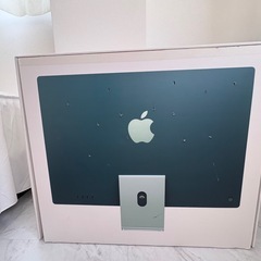 【ほぼ未使用iMac m1】箱に傷がついてる為格安で販売します🙂‍↕️の画像