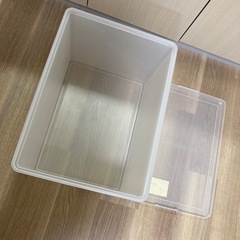 【無印良品】ポリプロピレン 収納ボックス ワイド　大の画像
