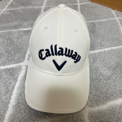 Callaway 白 キャップ 未使用の画像