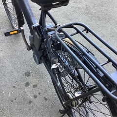692  パナソニック最新機種電動アシスト自転車ティモs26インチブラックボディーの画像