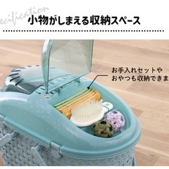 [中古] 
猫(小型犬)用ペットキャリーケースの画像