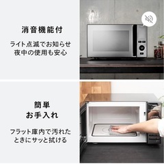 ツインバード　電子レンジ20Lの画像