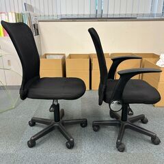 【オフィス移転につき多数出品】回転式オフィスチェア　メッシュ素材の画像