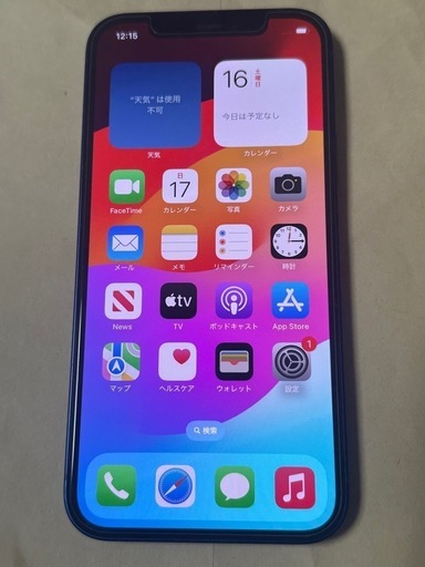 iPhone12 64GB バッテリー100%　SIMフリー端末