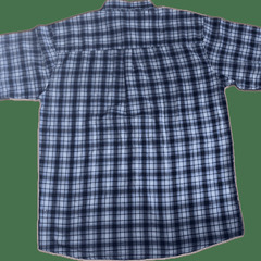 Akademiks メンズ半袖チェックシャツ (XL)の画像