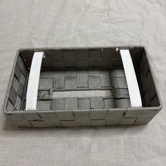 ティッシュケース ティッシュカバー グレー 無地 シンプル くすみカラーの画像
