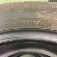 無料タイヤ　225/55R19【0521】の画像