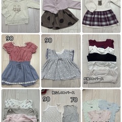 ベビー服 まとめ売り  アンパンマン UNIQLO にこにこぷんの画像