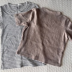 ノースリーブ、半袖4枚セットの画像