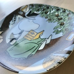 アラビア　ムーミン　ウォールプレート　自然に帰る　Back to Natureの画像