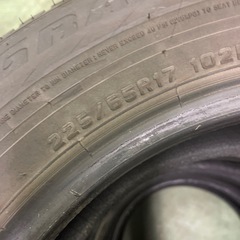 無料タイヤ　225/65R17【1220】の画像