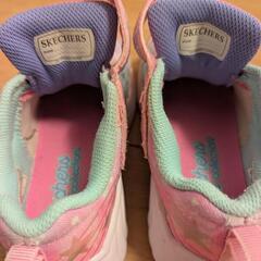 子供　靴　スケッチャーズ　18cmの画像