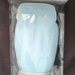 【新品未開封品】mee mou マルチに使える立つポーチ　水色の画像