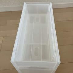 無印良品ポリプロピレンストッカー蓋なしの画像