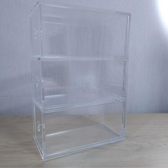 無印良品 アクリルケース3段の画像