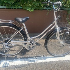 ギア付きオートライト自転車の画像