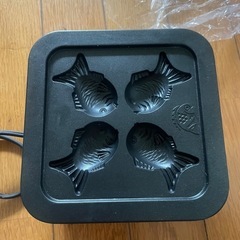 たい焼き器 たい焼き　たいやき　ホットプレート　お菓子　おやつ　一人用　の画像