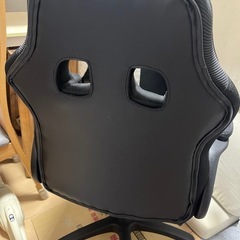ゲームチェア PCチェア オールブラックの画像