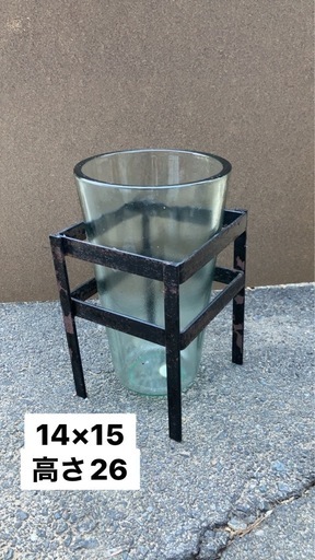 アイアンスタンドフラワーベース