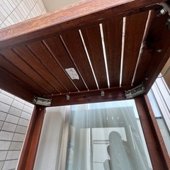 IKEA製(屋外用木製台)の画像