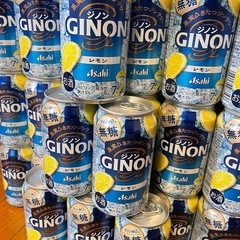 アサヒGINON（ジノン）無糖レモン　350ml 30本の画像