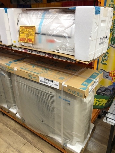 【店頭お渡し限定】（25-9-5）未使用品　2024年製　DAIKIN　ルームエアコン10畳　F284ATMS-W