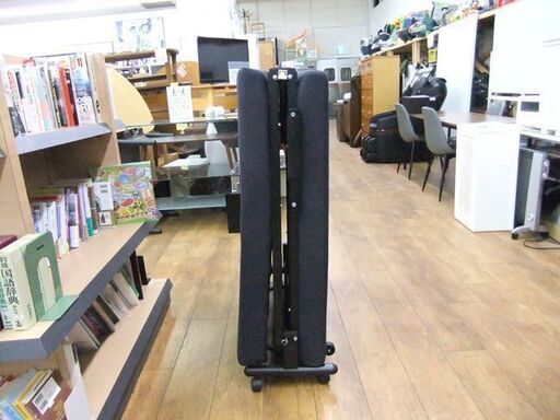 折りたたみベッド シングルサイズ 折り畳み ベッド ベット 黒 ブラック 札幌市厚別区 厚別店
