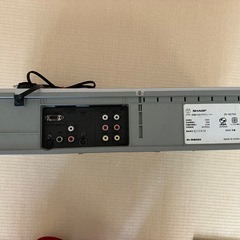 SHARP 2005年製　ビデオ一体型DVDプレーヤー　の画像