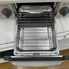 リユースのサカイ東金店 Rinnai ガステーブル 20年製 LPガス用 ※ゴムホースなし、汚れあり TJ14503の画像