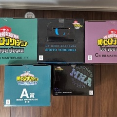 一番くじ　ヒロアカ　フィギュアまとめ売り　良品交換品の画像