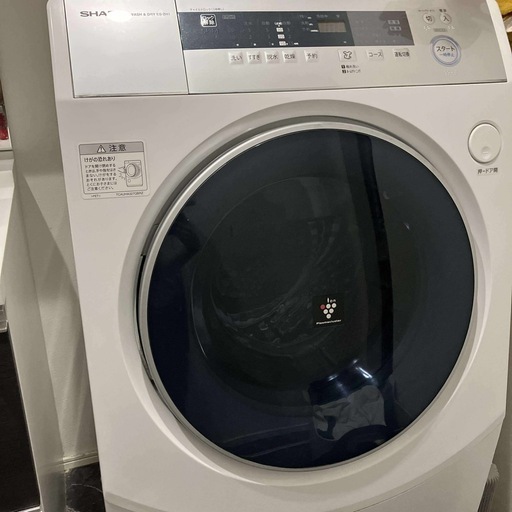 世田谷区引取希望※ドラム式洗濯乾燥機 SHARP ES-ZH
1