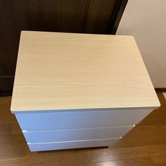 インテリアチェスト3段の画像
