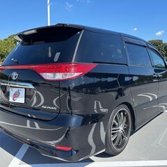 神奈川【自社ローン】保証人無可★全国対応★エスティマ【2.4アエラス Gエディション】車検2年付/社外19インチAW/Bluetooth/両側パワスラ/カロッツェリアナビ/車高調/ワンオーナー/後席オットマン/ウォークスルー/バックカメラ/ETCの画像