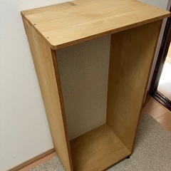 ９月処分！子供用ポールつき収納ラックの画像