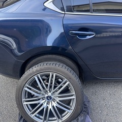 WEDS レオニス　19インチ8J 50 アテンザ　2022年　225/45R19 ダンロップ　ウインターマックス3 東京江戸川区から手渡し限定  株式会社愛'sCountryの画像